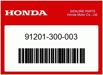 Honda SIMMERRING, Honda-Teilenummer 91201300003