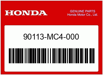 Honda SPEZIALSCHRAUBE LUFT, Honda-Teilenummer 90113MC4000