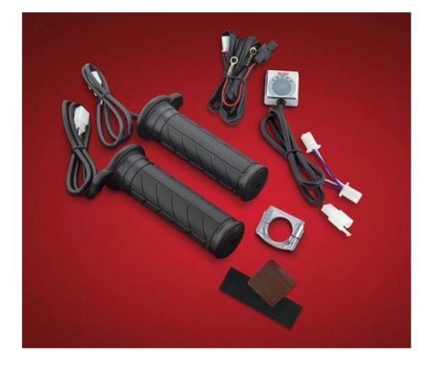 Big Bike Parts Heizgriffe für Honda Cruiser 1 Zoll Lenker fünfstufig