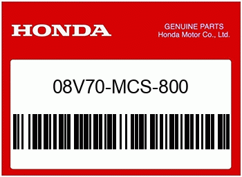 Honda 12V DC SOCKET, Honda-Teilenummer 08V70MCS800