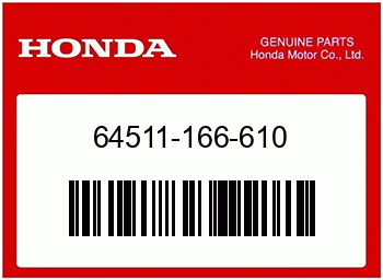 Honda HALTER, Honda-Teilenummer 64511166610