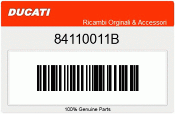 Ducati TELLER, Distanzbuchse Verkleidung schwarz
