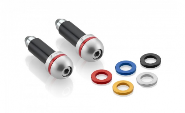 Rizoma MA530A Lenker-Endcaps Switch Alu Matt