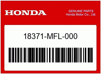 Honda Auspuff BAND, AUSPUFFTOPF, Teilenummer 18371MFL000