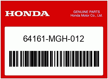 Honda HEADLIGHT INNER COVER , 64161MGH012
