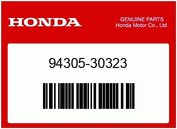 Honda FEDERSTIFT, 3X32, Honda-Teilenummer 9430530323