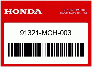 Honda O-RING,60X2.5, Honda-Teilenummer 91321MCH003