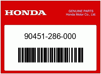 Honda TEIL WIRD AUSVERK., Honda-Teilenummer 90451286000