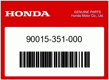 Honda SCHRAUBENBOLZEN F. R, Honda-Teilenummer 90015351000