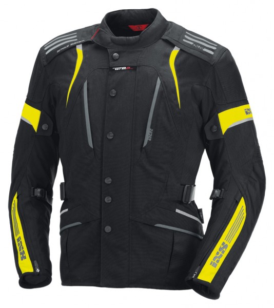 iXS-Damenjacke Nemesis schwarz-fluo gelb