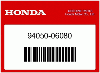 Honda FLANSCHENMUTTER, 6MM, Honda-Teilenummer 9405006080