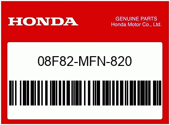 Honda SEAT AS*PDBG/PBK*, Honda-Teilenummer 08F82MFN820