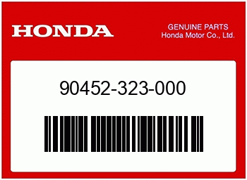 Honda DICHTSCHEIBE, 5MM, Honda-Teilenummer 90452323000
