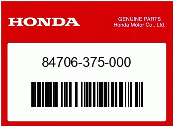 Honda DISTANZHUELSE, Honda-Teilenummer 84706375000