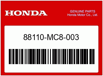 Honda RUECKSPIEGEL, Honda-Teilenummer 88110MC8003