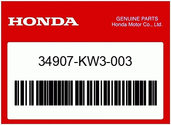 Honda BIRNE, KEILBASIS 12V 1.7, Honda-Teilenummer 34907KW3003
