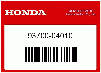 Honda SCHRAUBE, Honda-Teilenummer 9370004010