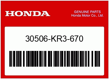 Honda FEDERRUNG, ZUENDSPULE, Honda-Teilenummer 30506KR3670