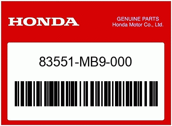 Honda GUMMITUELLE, 83551MB9000