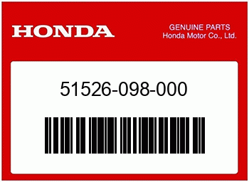 Honda STIFT, FEDER, Honda-Teilenummer 51526098000