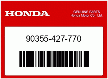 Honda FLANSCHENMUTTER, 7MM, Honda-Teilenummer 90355427770