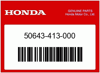 Honda FUSSRASTE, L., Honda-Teilenummer 50643413000