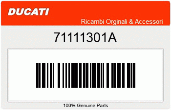 Ducati DISTANZSCHEIBE, Ducati-Teilenummer 71111301A