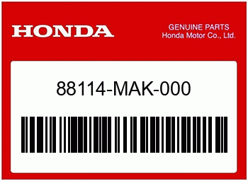 Honda SCHEIBE, Honda-Teilenummer 88114MAK000