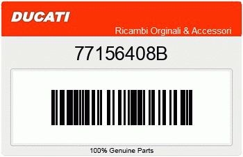 Ducati SCHRAUBE TCEIF M5X14, Ducati-Teilenummer 77156408B