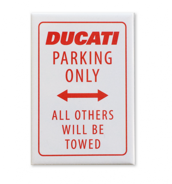 Ducati Original PARKING ONLY MAGNET