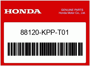 Honda RUECKSPIEGEL KOMPL., L., Honda-Teilenummer 88120KPPT01