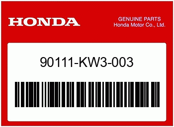 Honda MUTTER, VERKLEIDUNGSHALTER 90111KW3003