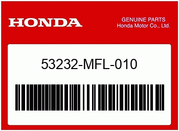 Honda KAPPE, LENKUNGSMUTTER, Honda-Teilenummer 53232MFL010