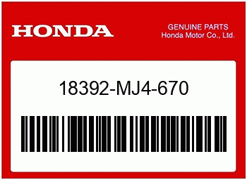 Honda, Dichtung H. Auspufftopf