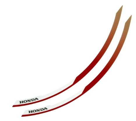 Honda KIT WHEEL STICKER, 08F84MFJ860A