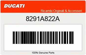 Ducati HALTERUNG, Ducati-Teilenummer 8291A822A