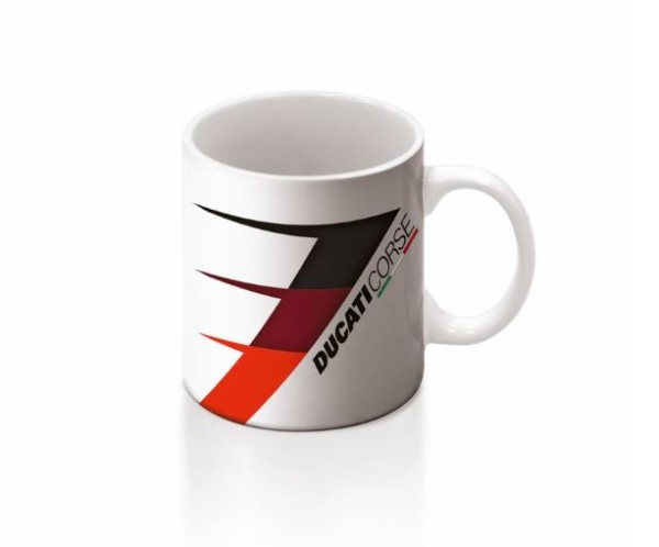 DUCATI CORSE WHITE TASSE