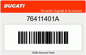 Ducati SCHWINGUNGSDMPFERGUMMI, Ducati-Teilenummer 76411401A