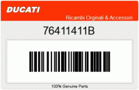 Ducati GUMMITEILE, Ducati-Teilenummer 76411411B Ducati GUMMITEILE, Ducati-Teilenummer 76411411B