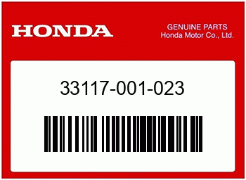 Honda EINSTELLMUTTER, SCHEINWERFER, Honda-Teilenummer 33117001023