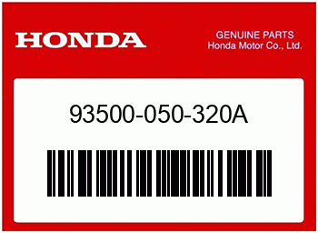 Honda KEGELKOPFSCHRAUBE, 5X32, Honda-Teilenummer 93500050320A