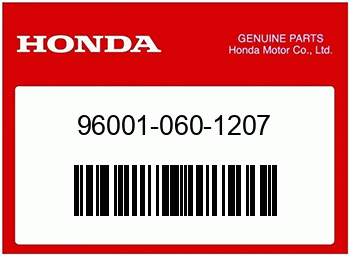 Honda FLANSCHENSCHRAUBE 6X12 mm, 960010601207