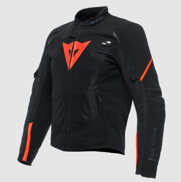 Dainese SMART JACKET LS SPORT BLACK/FLUO-RED