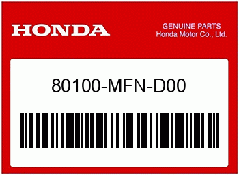Honda KOTFUEGEL HINTEN, Honda-Teilenummer 80100MFND00