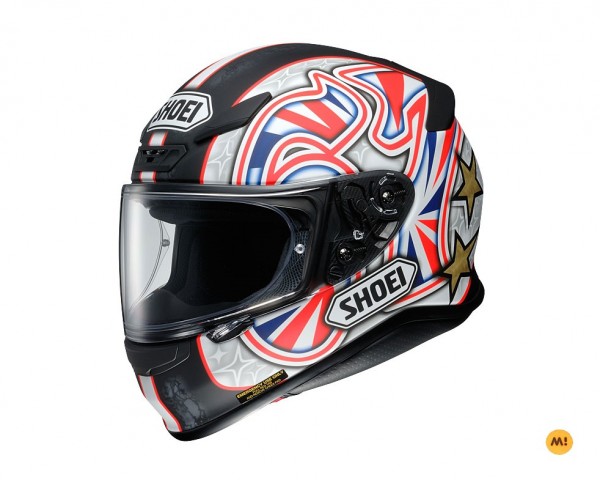 Shoei NXR Shayne Byrne TC-1 Integralhelm