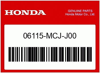Honda DICHTFOLIE, SATZ B, CBR900RR '2020 - 2003 06115MCJJ00