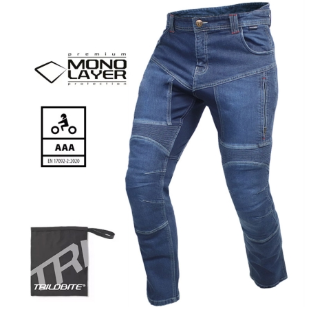 Germot Trilobite Motorradjeans Parado blau