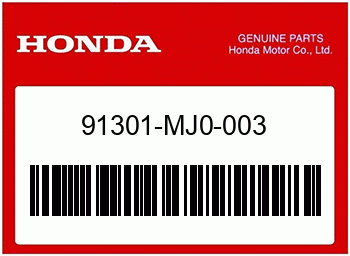 Honda O-RING, Honda-Teilenummer 91301MJ0003