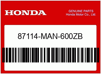 Honda STREIFEN A, L. SEITE, Honda-Teilenummer 87114MAN600ZB