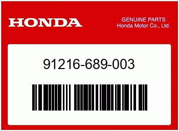 Honda TEIL WIRD AUSVERK., Honda-Teilenummer 91216689003